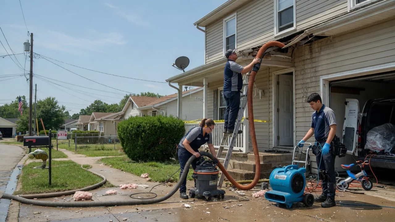 Water Damage Restoration in Findlay, IL near me